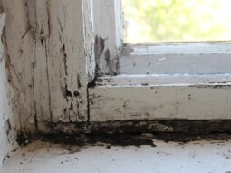 mold around windows